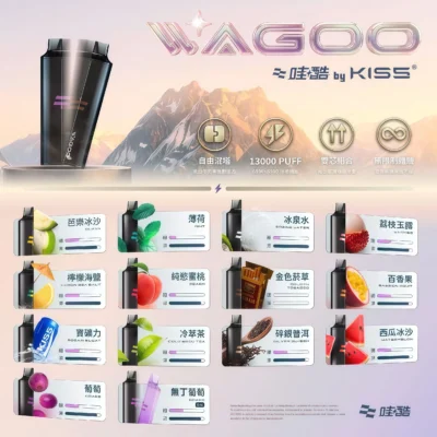 wagoo6500口一次性電子煙